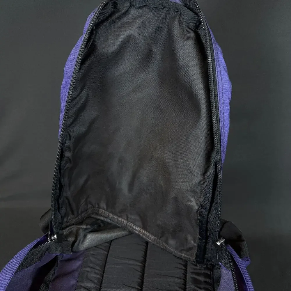VNTG Eagle Creek Blue Black Utility Hiking Camping Backpack Travel Bag Weekender